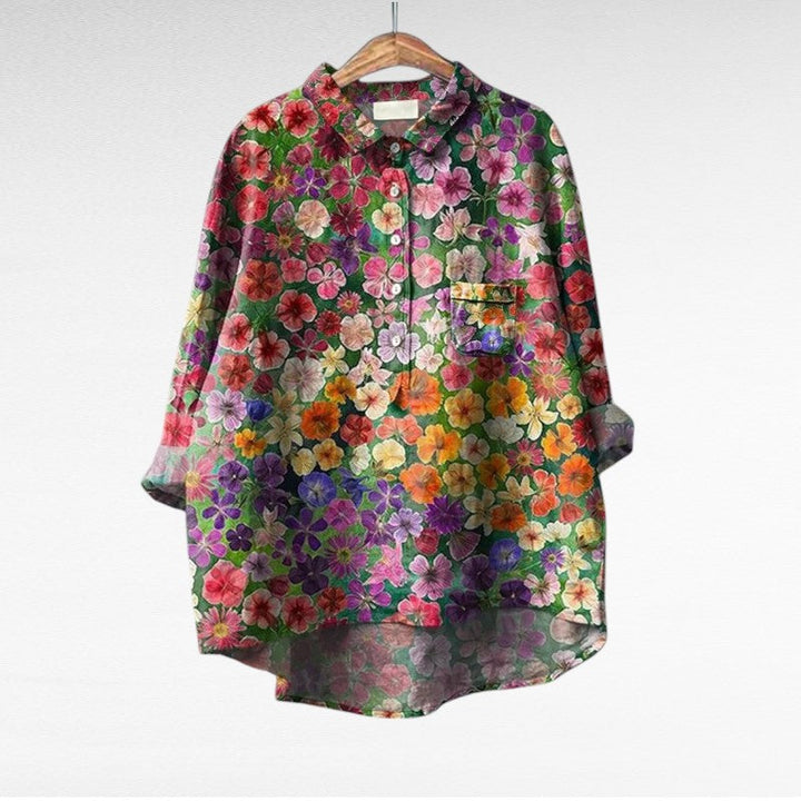 Esmée | Blouse Florale Artistique