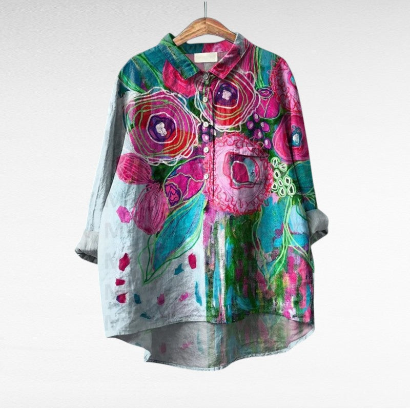Esmée | Blouse Florale Artistique