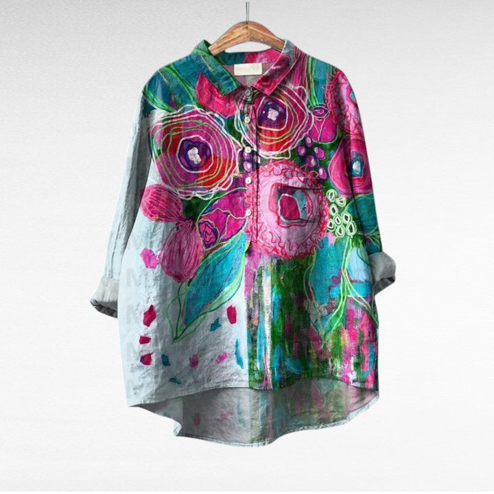 Esmée | Blouse Florale Artistique