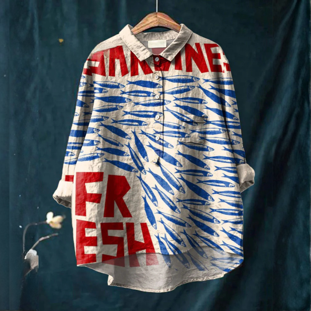 DELACROIX | Chemise Élégante à Motif Clémence