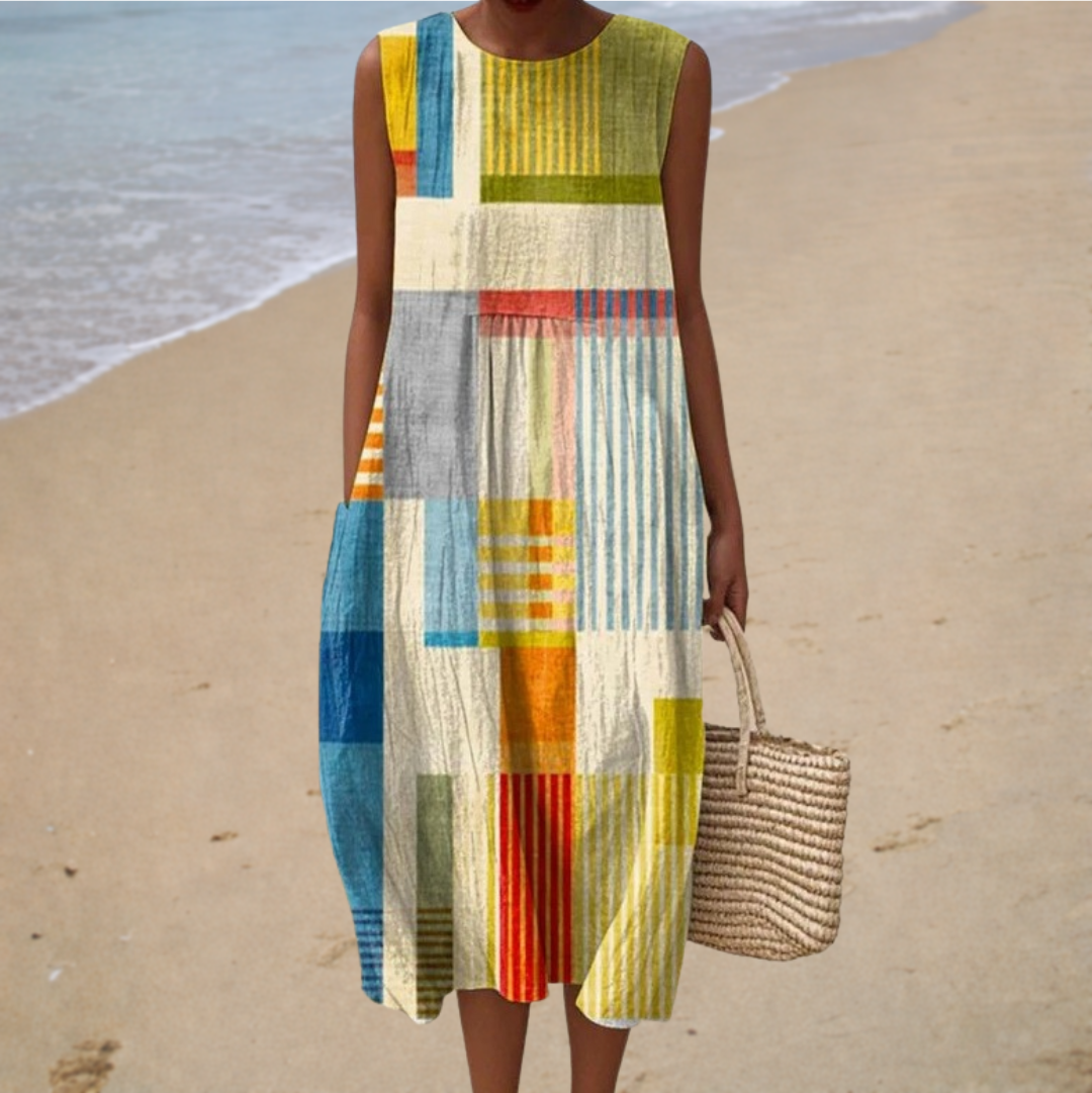 Madeleine | Graphic Midi Dress