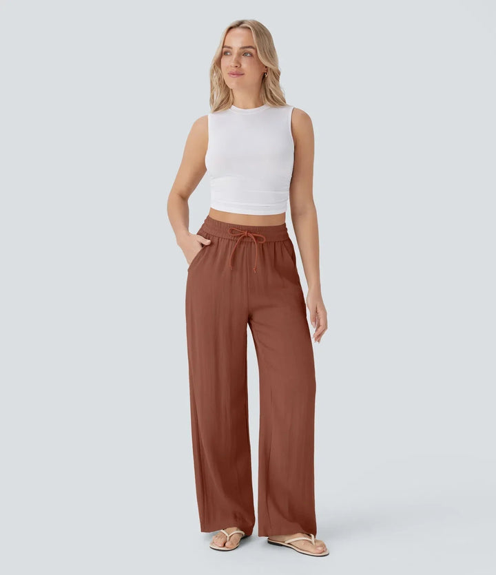 Sarah – Effortless Wide Leg Pants
