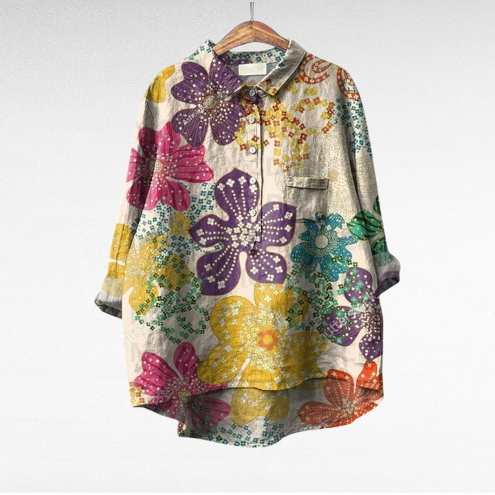 Esmée | Blouse Florale Artistique