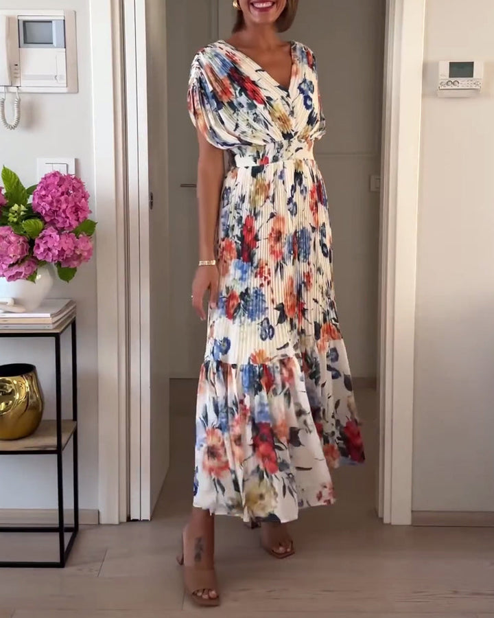 Capri | Robe Florale Élégante