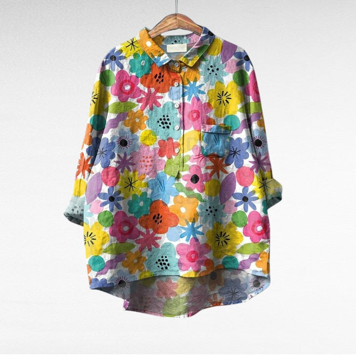 Esmée | Blouse Florale Artistique