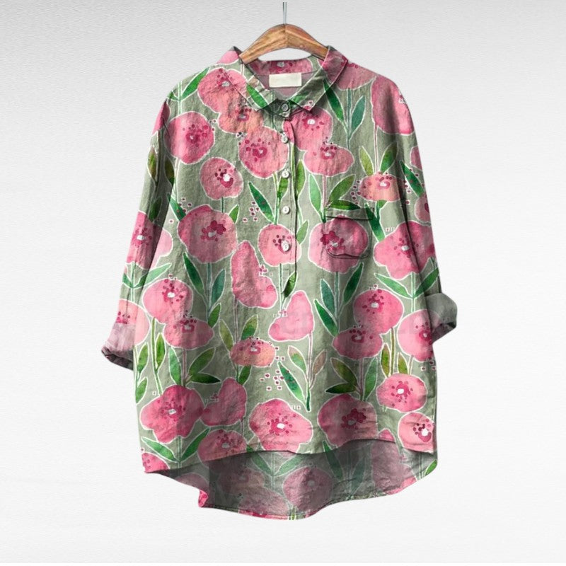 Esmée | Blouse Florale Artistique