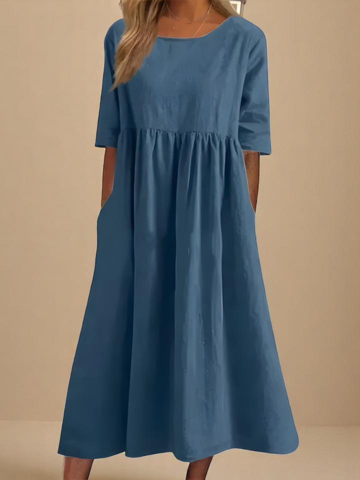 Emily | Classic Mid Sleeve Dress