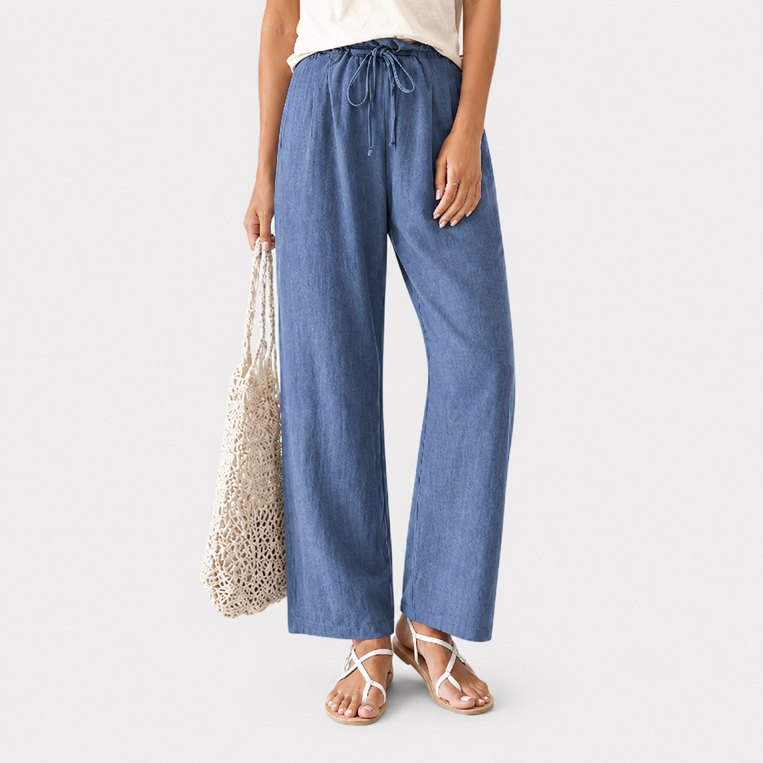 Vara - Pantalons Relaxed Fit avec Cordon de Serrage