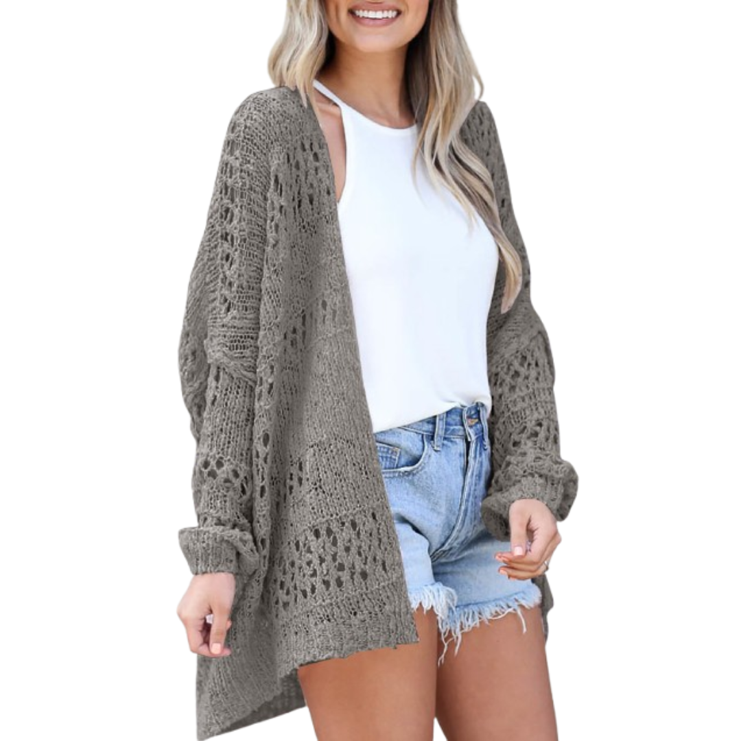 NAOMI | Lightweight Oversized Boho Summer Cardigan