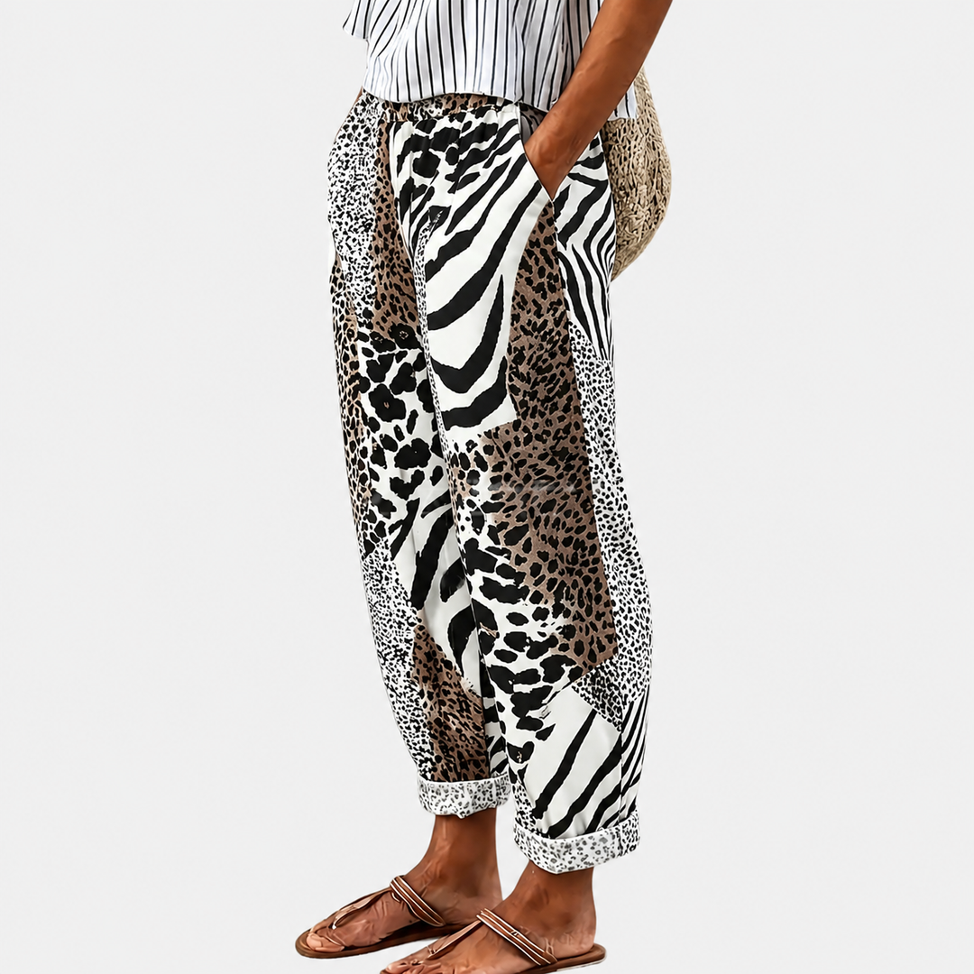 Pantalons Safari Chic