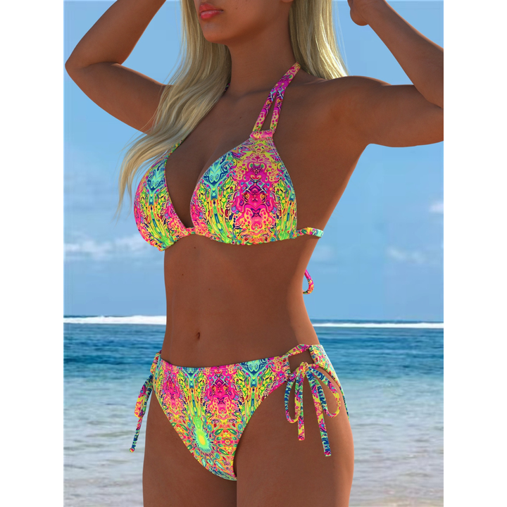 Pien | Neon Print Bikini