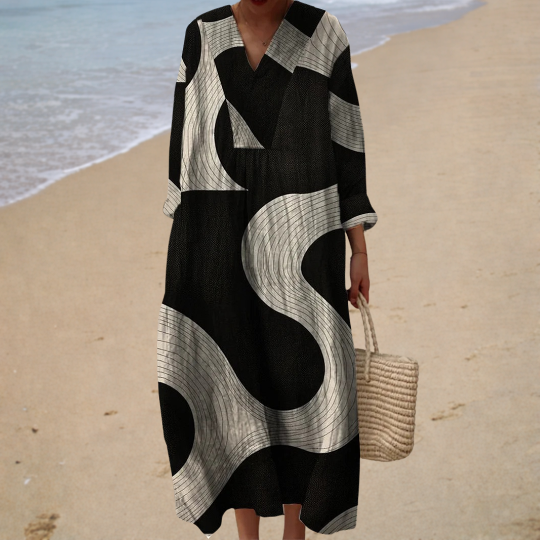 Robe d'été imprimée améliorée