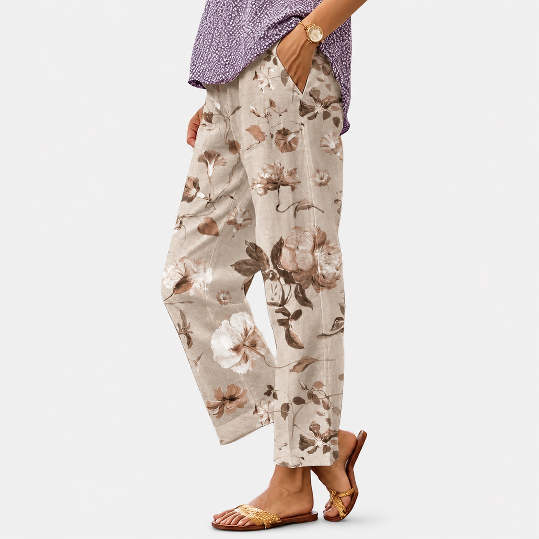 Pantalons de cheville amples pour femmes