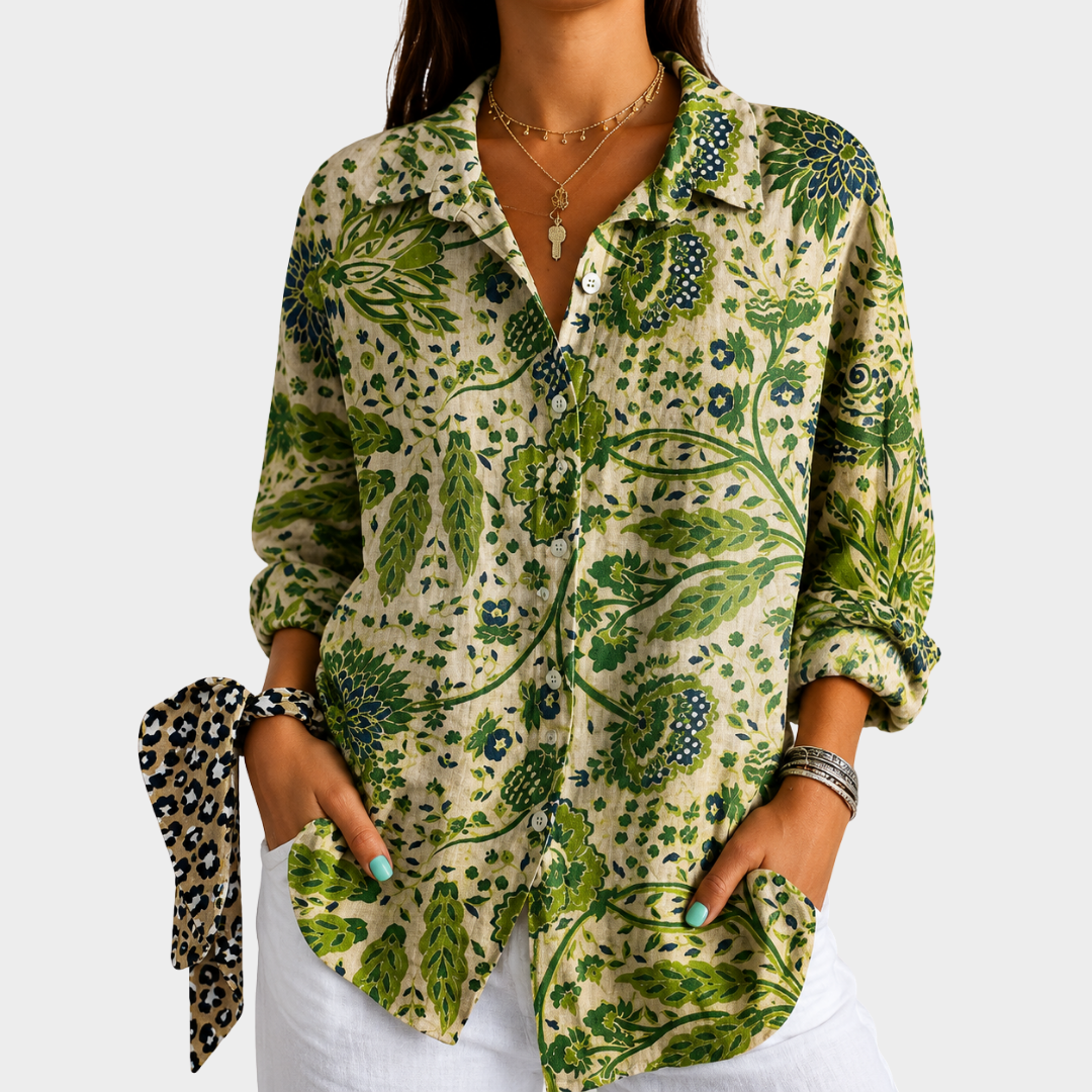 Blouse Légère à Imprimé Coloré
