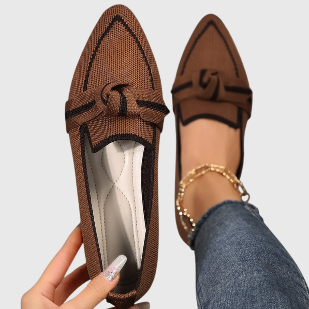 Inga | Knotted Comfort Loafers