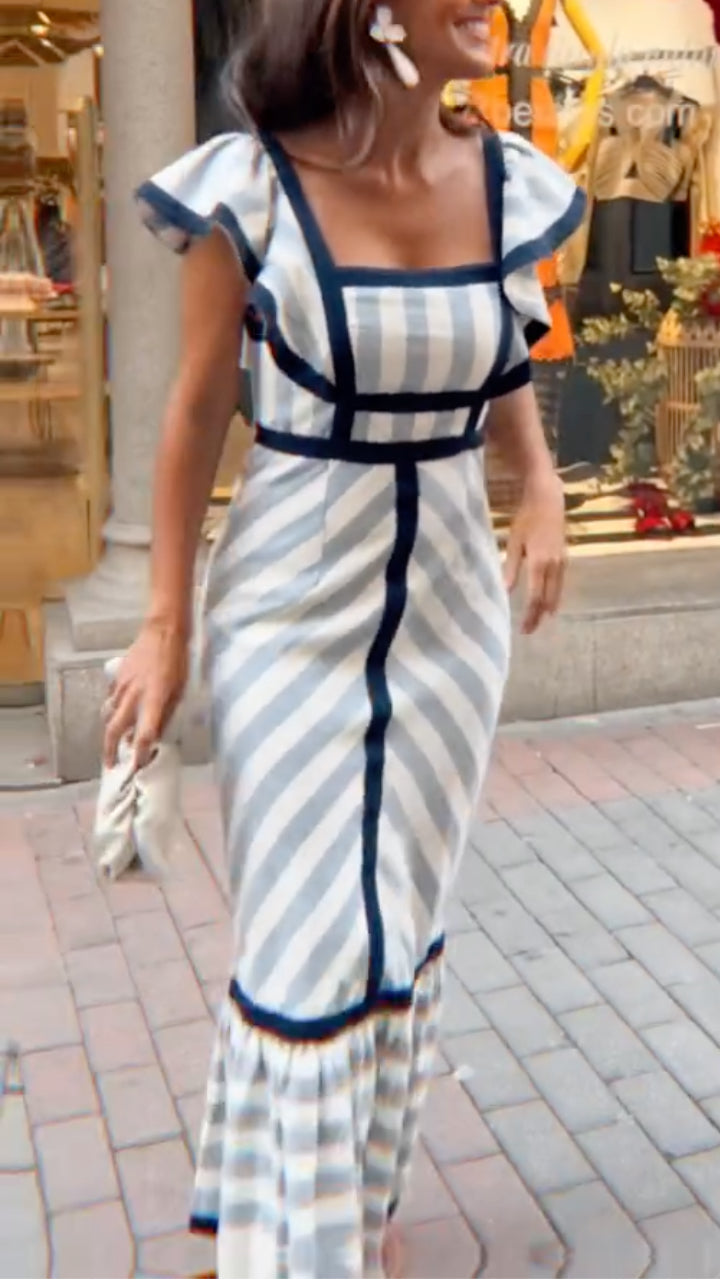 Dianne | Striped Maxi Dress