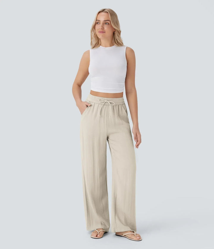 Sarah – Effortless Wide Leg Pants