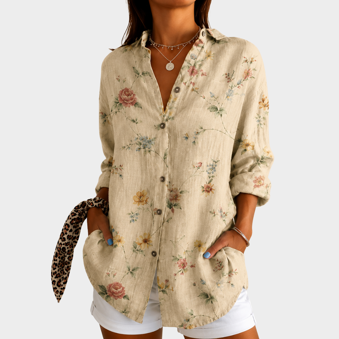 Blouse Légère à Imprimé Coloré