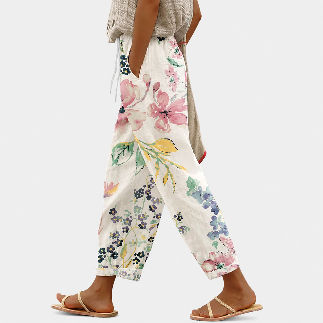 Pantalons droits amples pour femmes