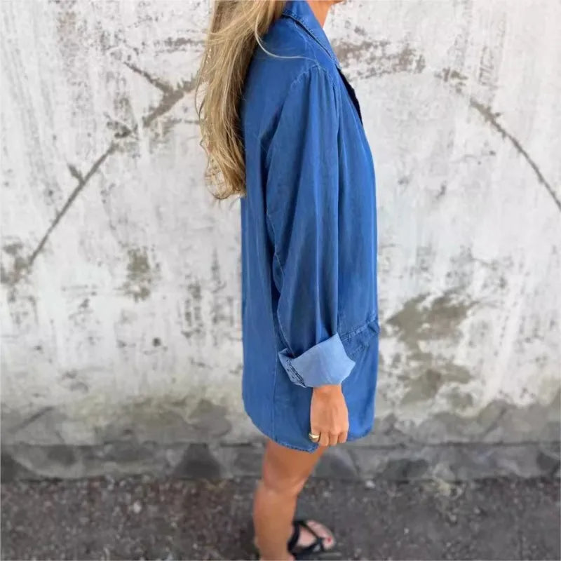 Sarah | Effortless Denim Blazer