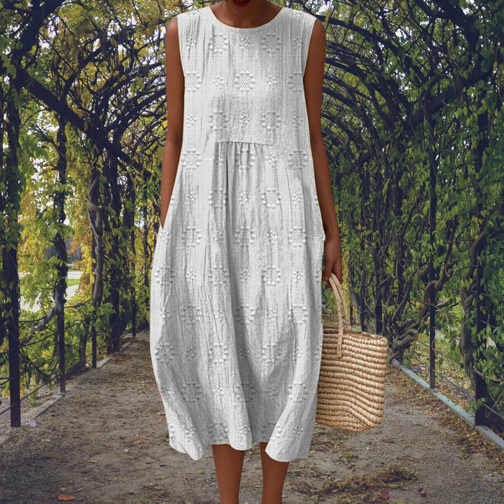 Ginevra™ | Sleeveless Pocket Maxi Dress
