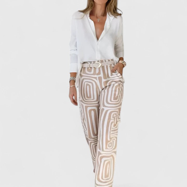 Kira | Elegant Two-Piece Set (FREE BELT INCLUDED)