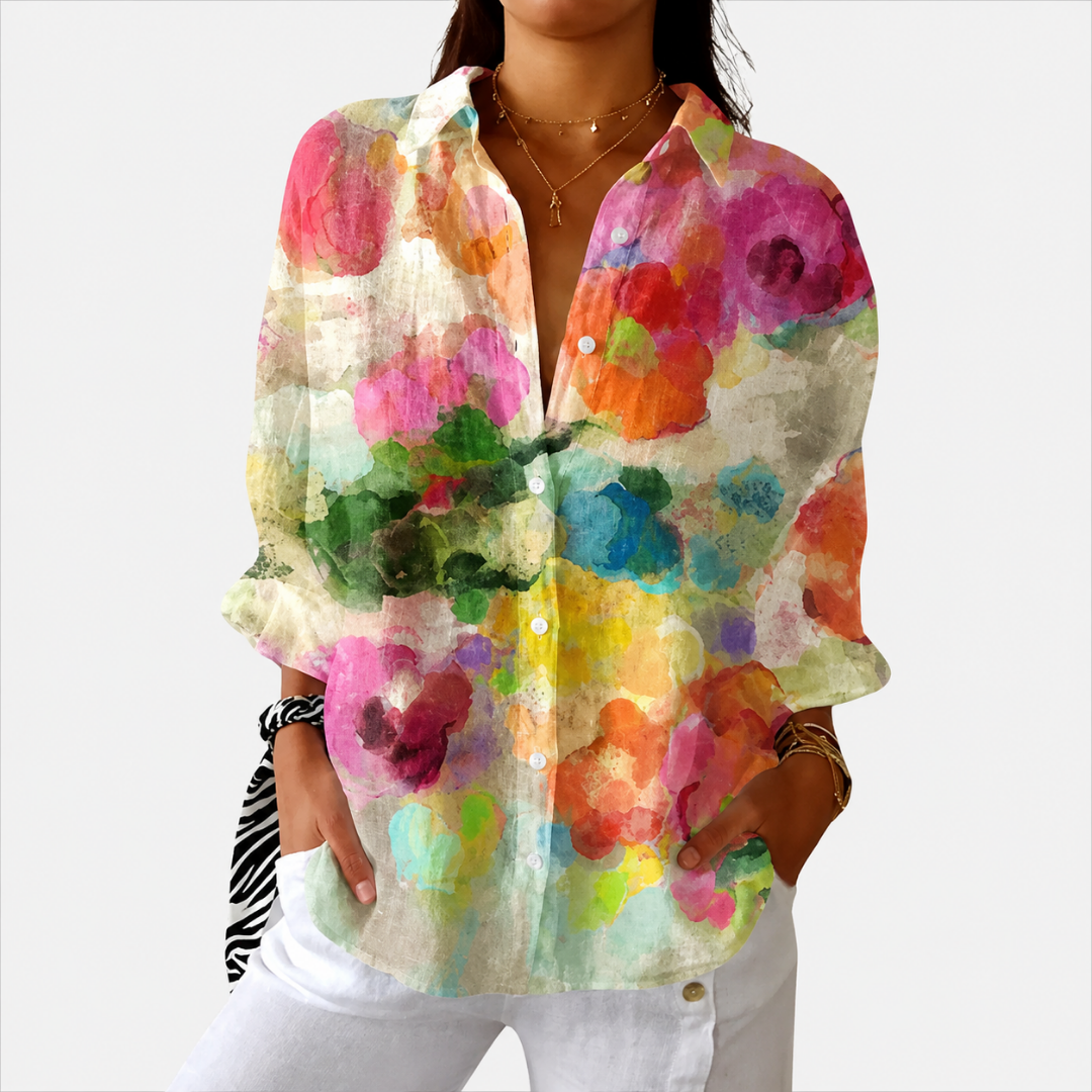 Blouse Légère à Imprimé Coloré