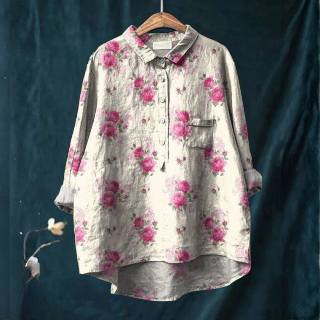 DELACROIX | Chemise Élégante à Motif Margot