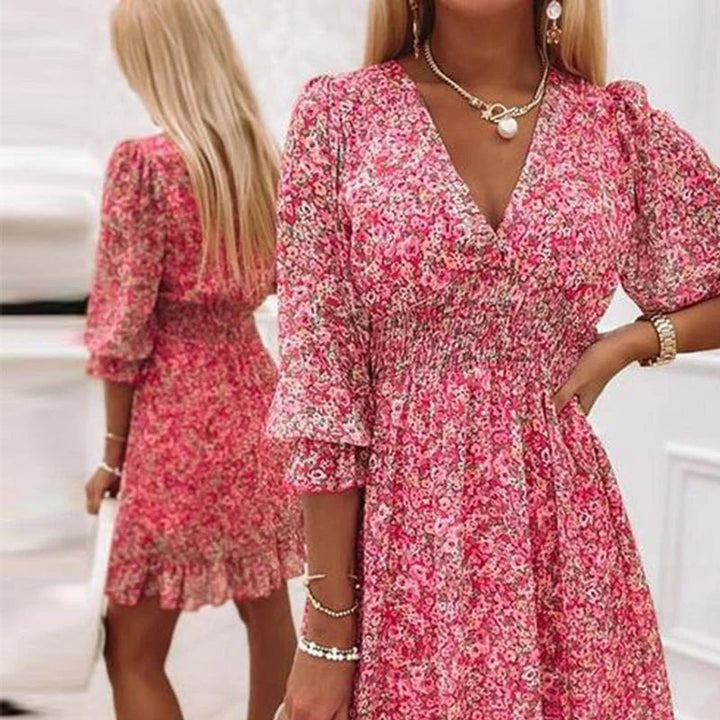 Keely | Elegant Floral Dress