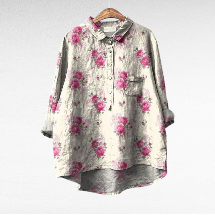 Séraphine | Blouse Florale Artistique