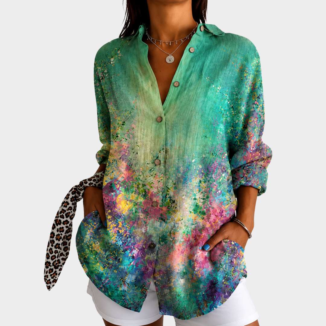 Blouse Légère à Imprimé Coloré