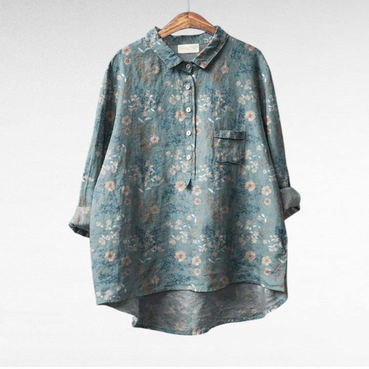 Séraphine | Blouse Florale Artistique