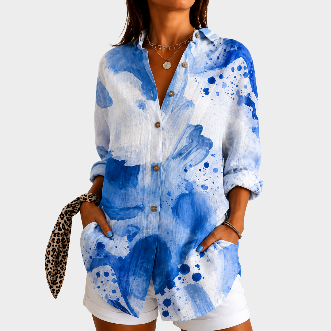 Blouse Légère à Imprimé Coloré