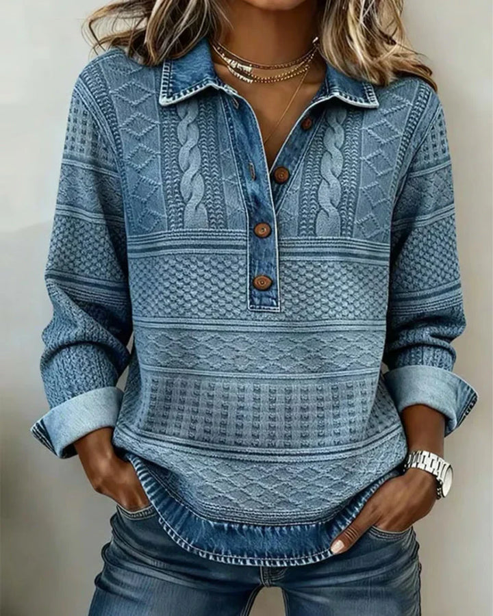 Riley | Stylish Collar Top