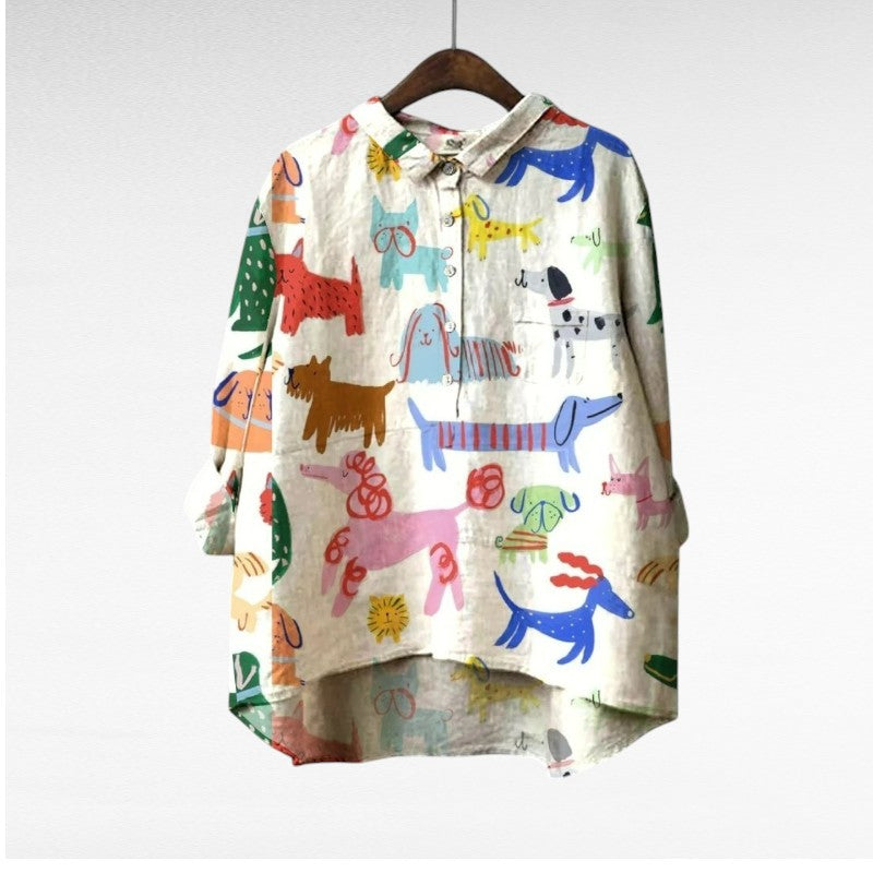 Lison | Blouse Ludique Animalière