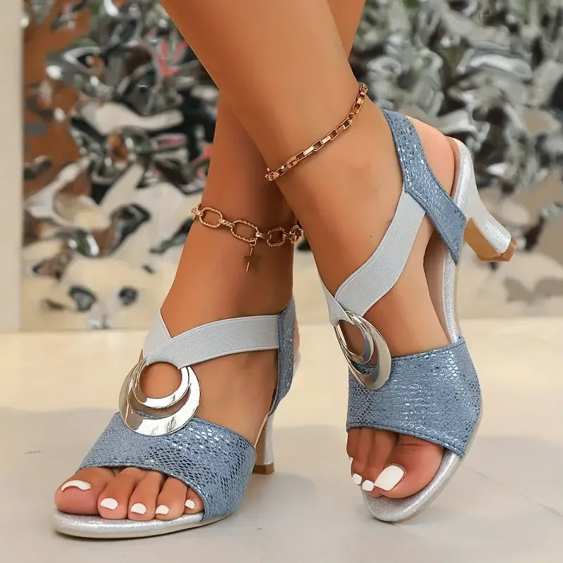Avenelle | Sandales Orthopédiques à Talons Hauts