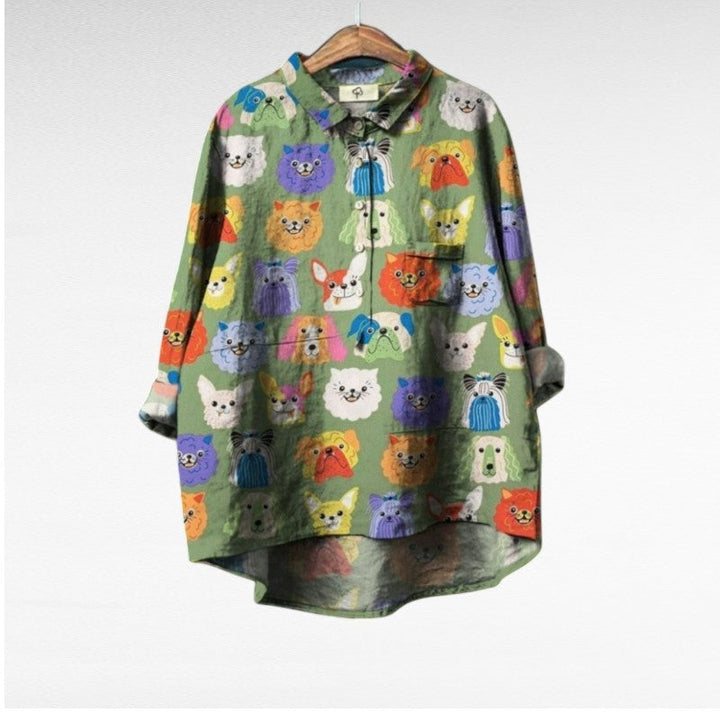 Lison | Blouse Ludique Animalière