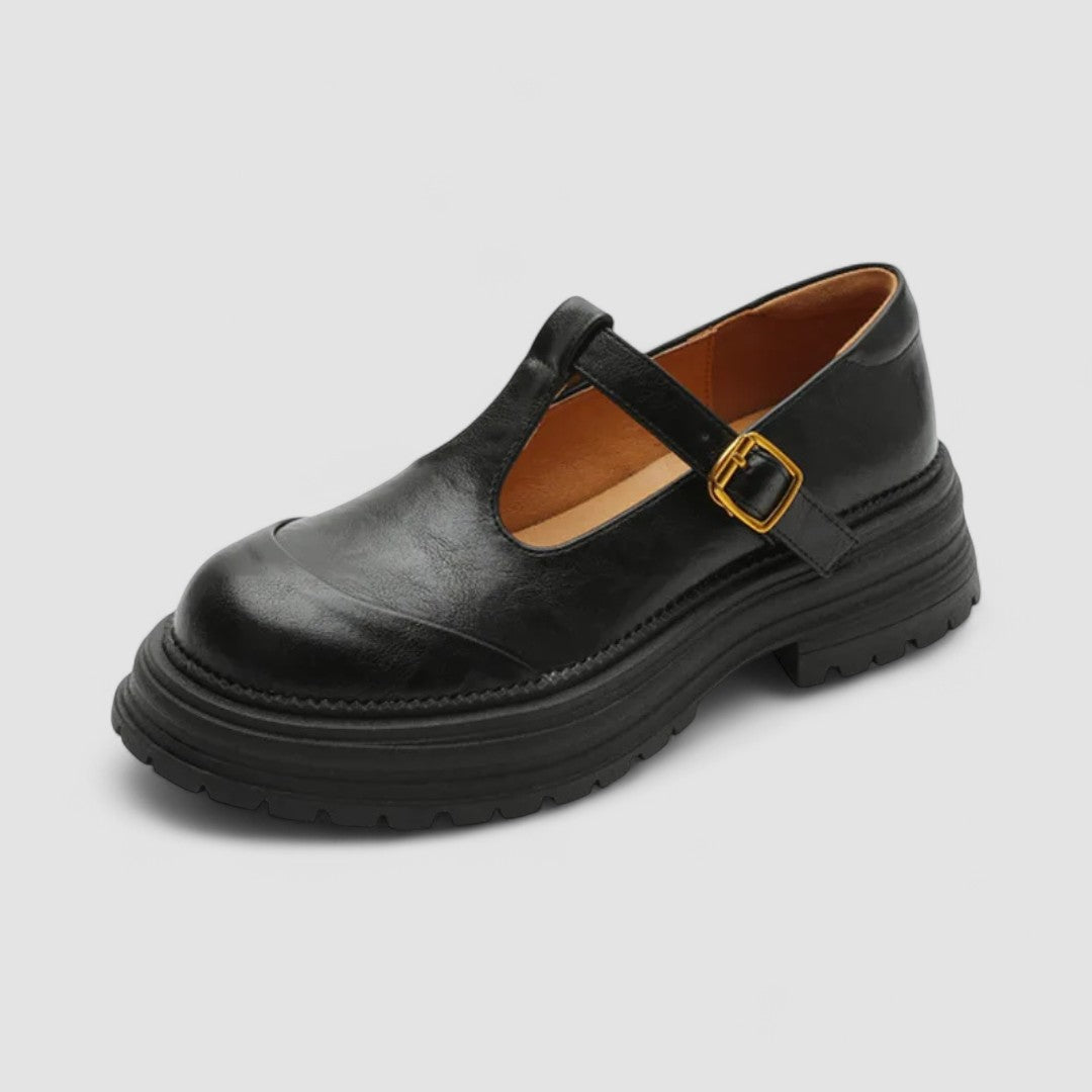 Luna - Orthopedic Leather Mary Jane Shoes