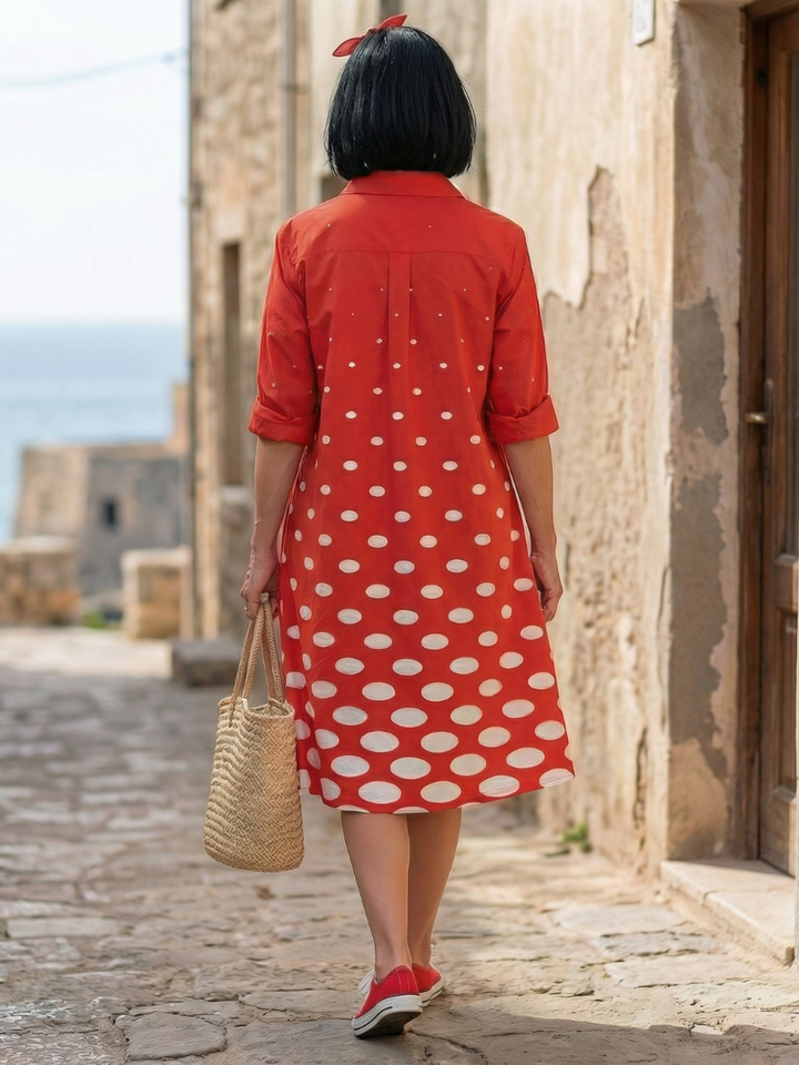 DELACROIX | Robe à Pois Lumineux Wrenley