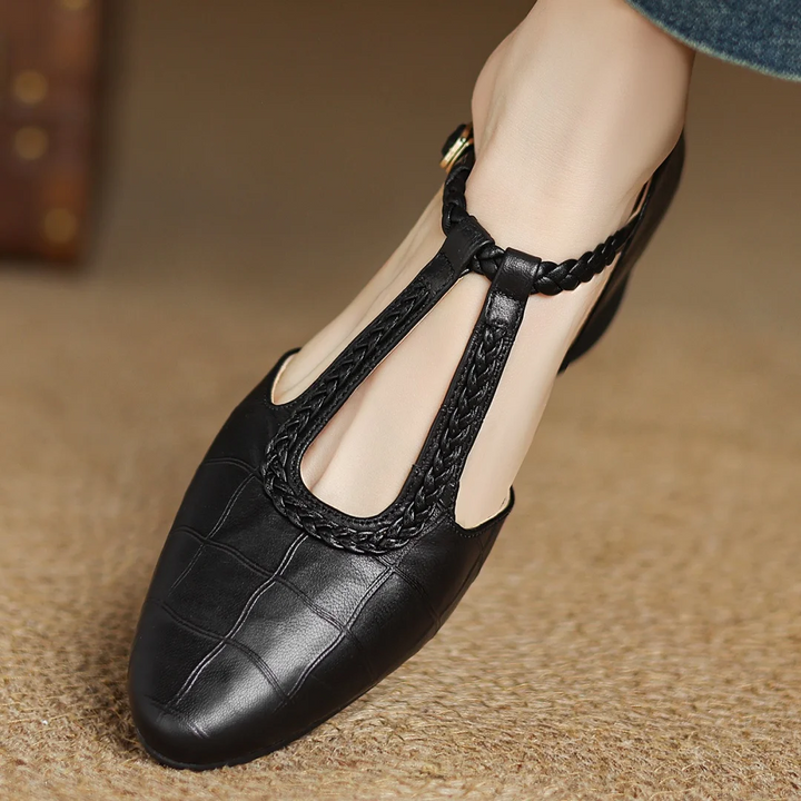 Clara - Orthopedic Leather Mary Jane Shoes