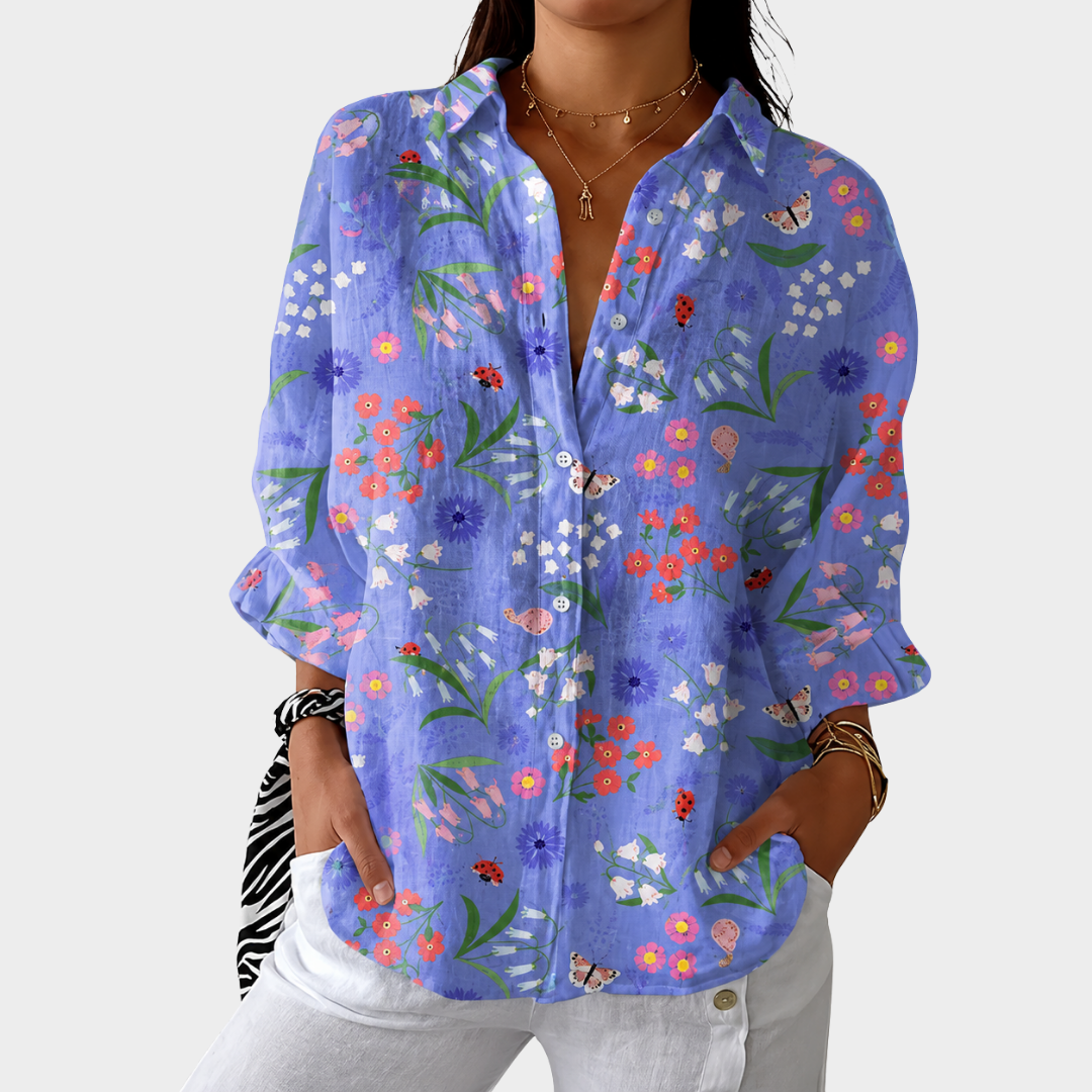 Blouse Légère à Imprimé Coloré
