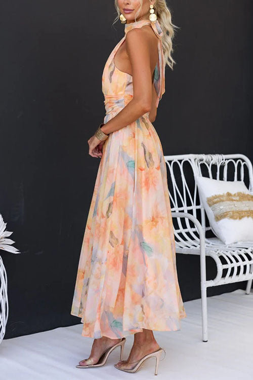 Ava™ | Printed Maxi Dress