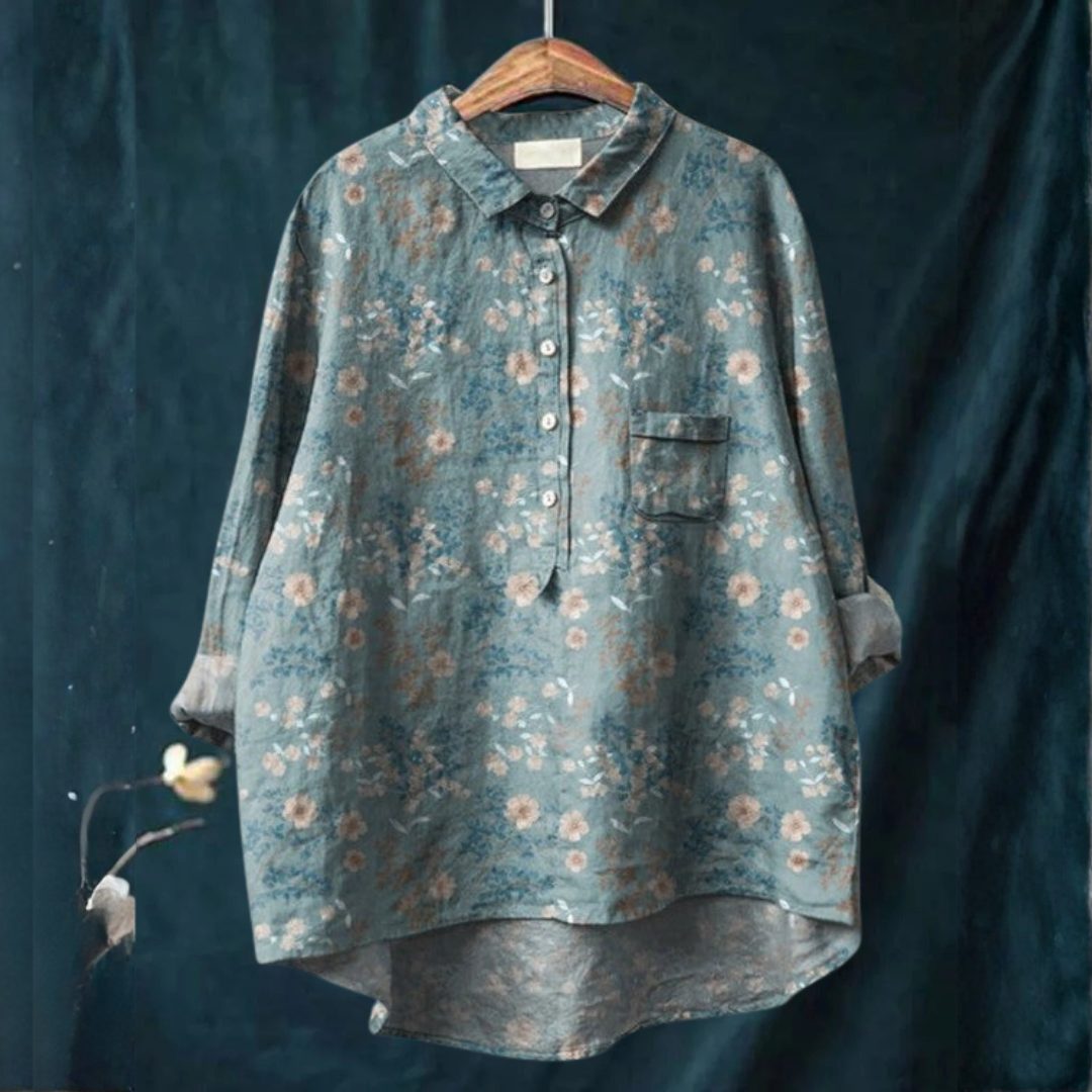 DELACROIX | Chemise Élégante à Motif Thaïs