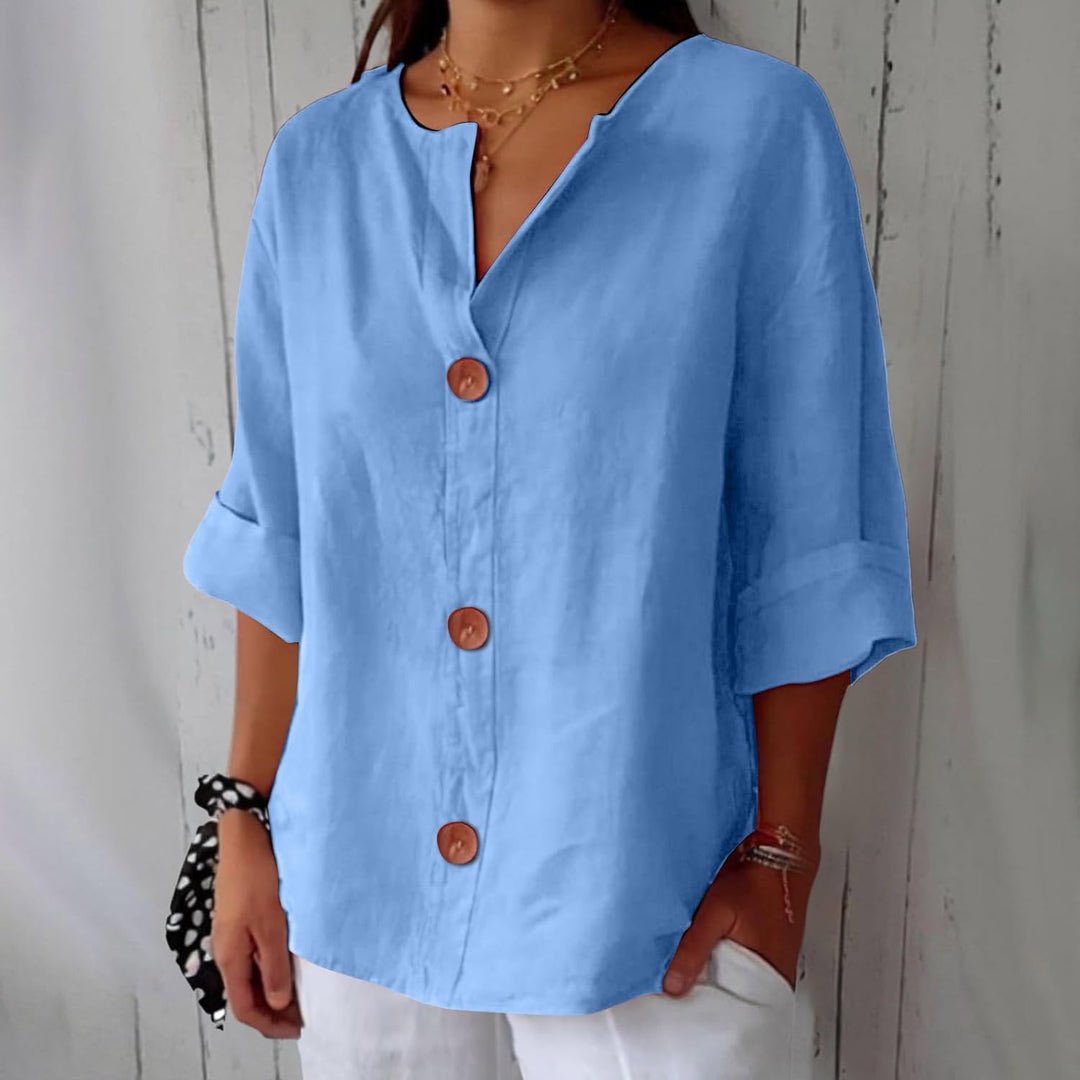 Olivia | Loose-fitting Summer Blouse