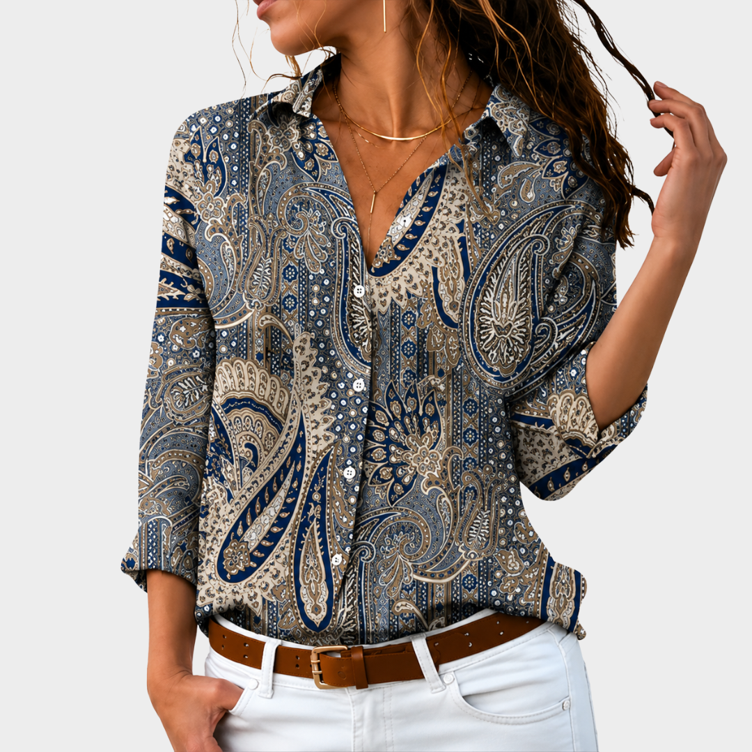 Blouse Légère à Imprimé Coloré