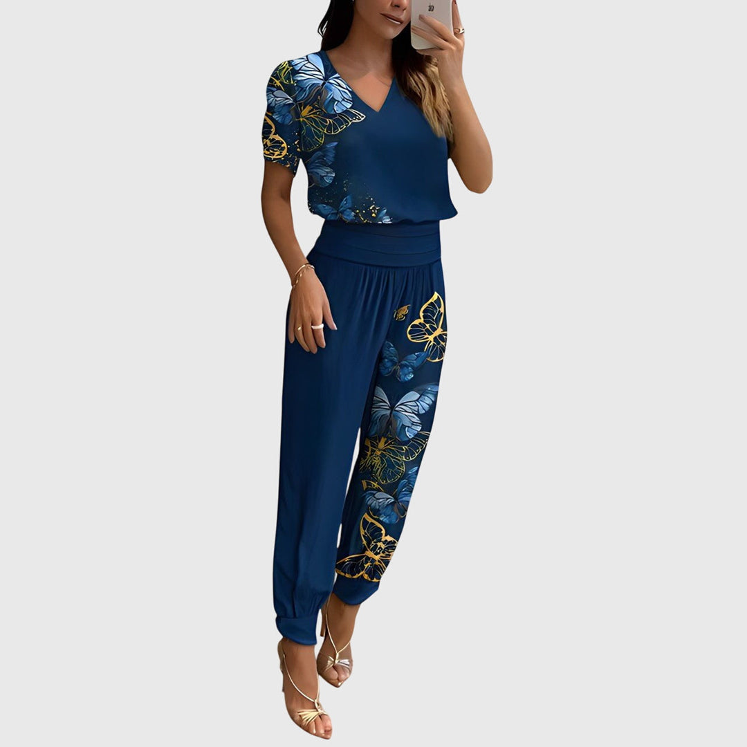 Jennifer™ | Trendy Blouse & Pants Set