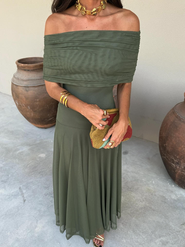 Robe Élégante Simba en Tulle de Soie - Maison Claire et Sylvie
