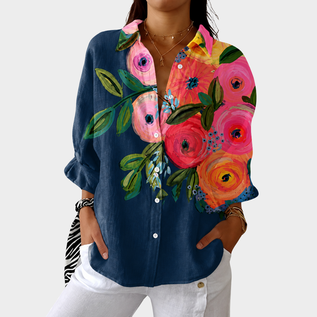 Blouse Légère à Imprimé Coloré