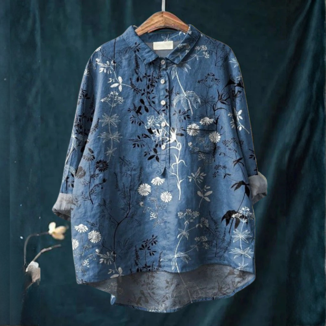 DELACROIX | Chemise Élégante à Motif Romane