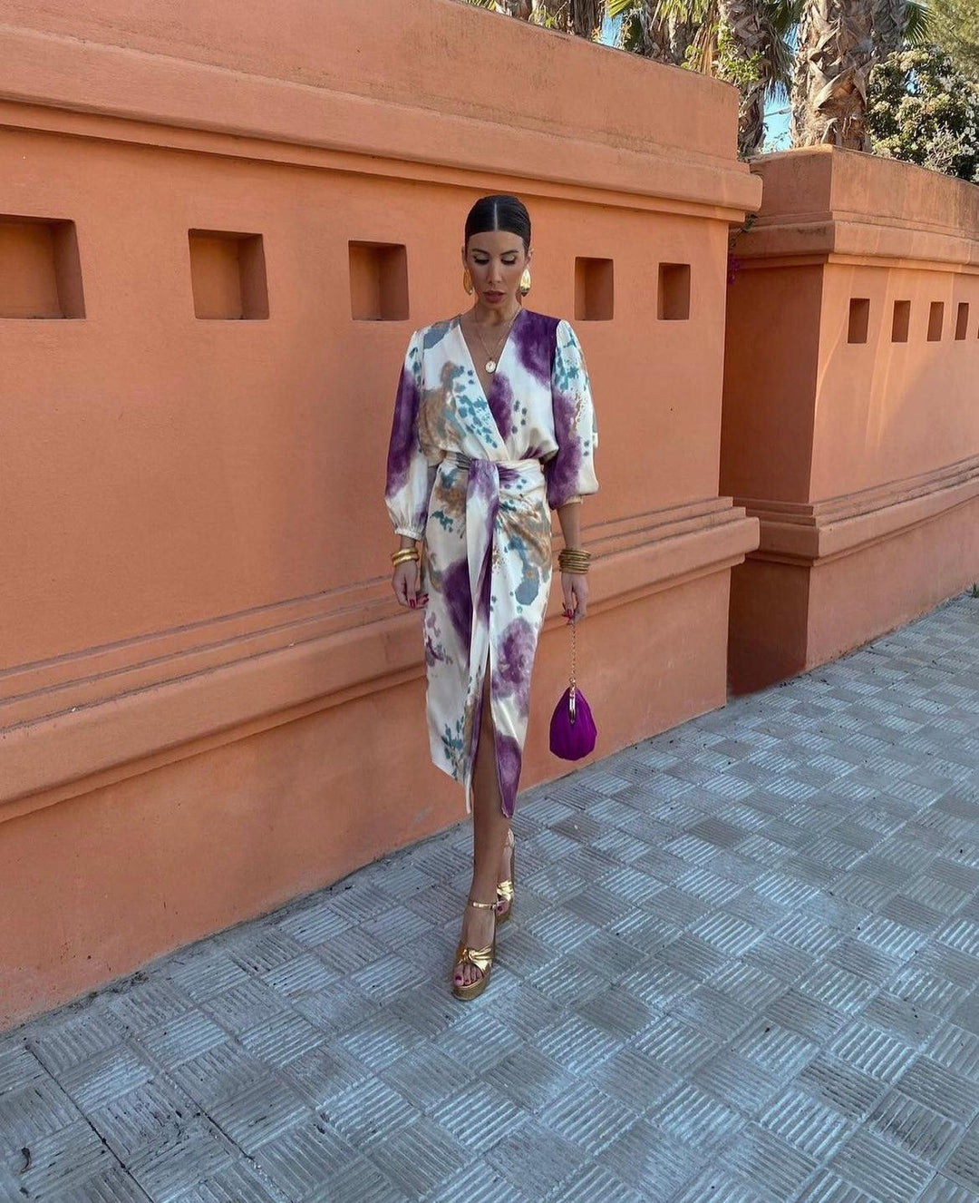 Valeria - V-Neck Dress